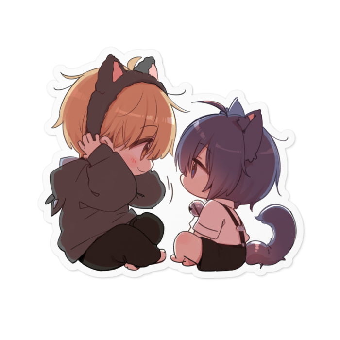 ステッカー - 100 x 100 (mm)