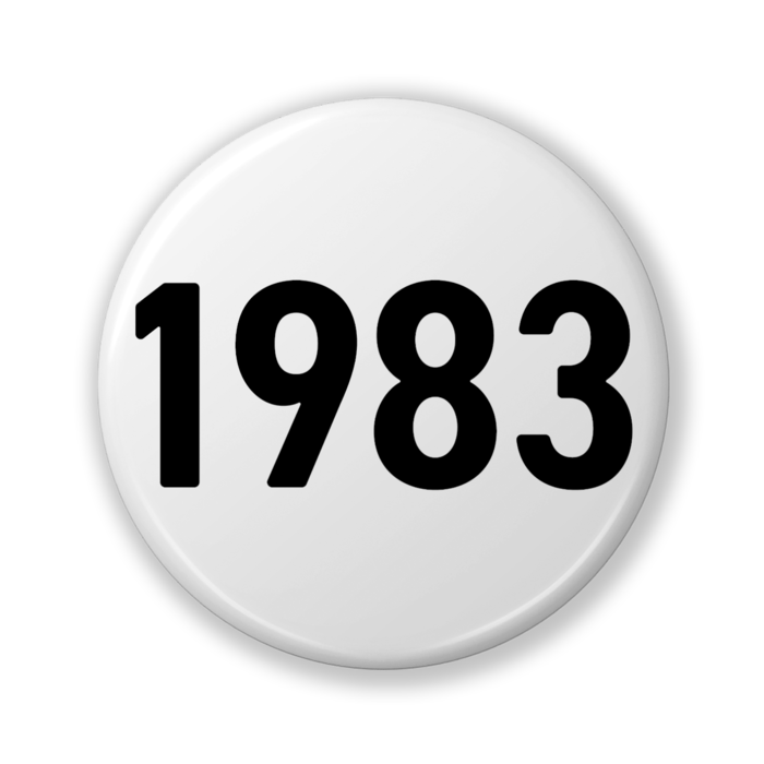 【1983】缶バッジ- 32mm