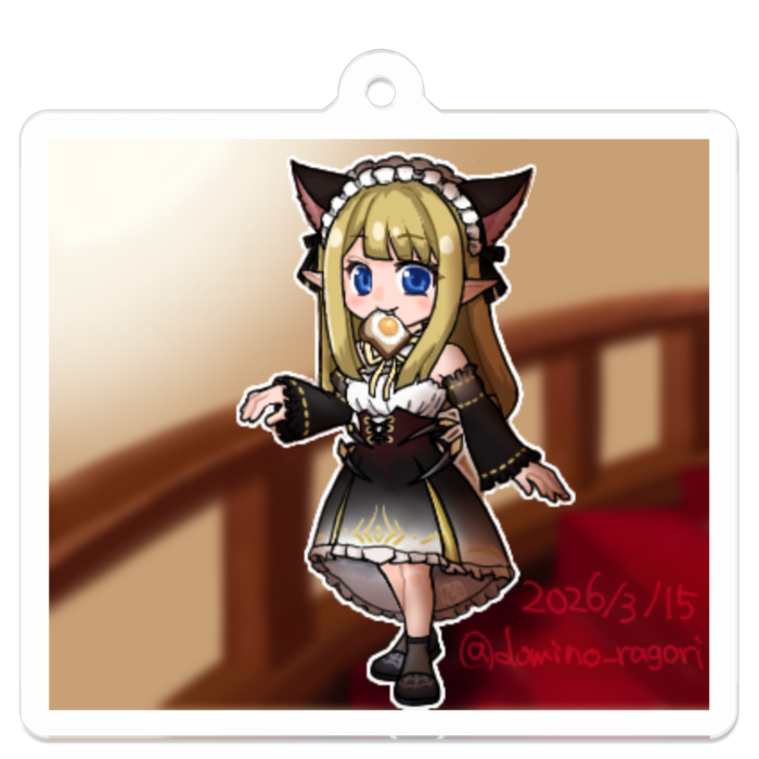 アクリルキーホルダー - 50 x 50 (mm)(56)