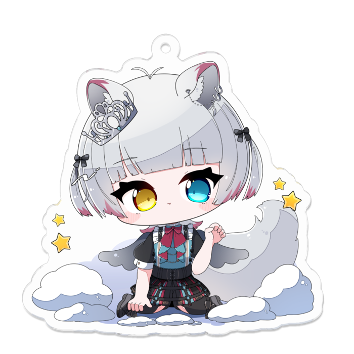 アクリルキーホルダー - 70 x 70 (mm)