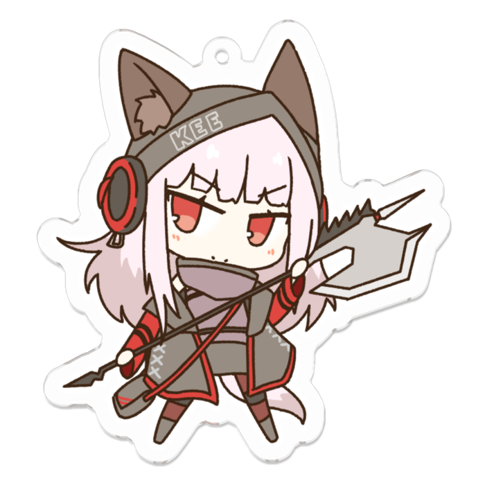 アクリルキーホルダー - 70 x 70 (mm)