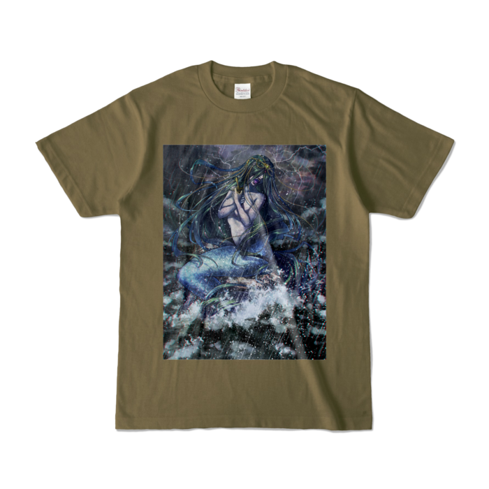 カラーTシャツ - S - オリーブ (濃色)