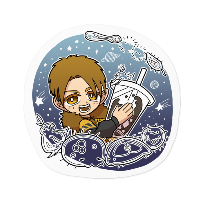 ステッカー「リキ」