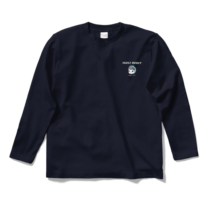 ロングスリーブTシャツ - S - ネイビー