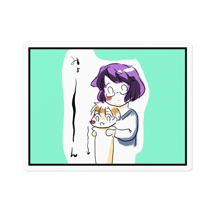 ステッカー - 100 x 100 (mm)