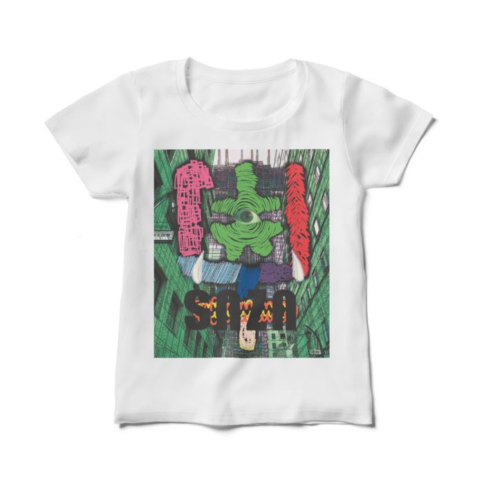 レディースTシャツ - M - 白