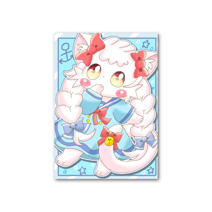 フォト風カード - 縦 - 片面