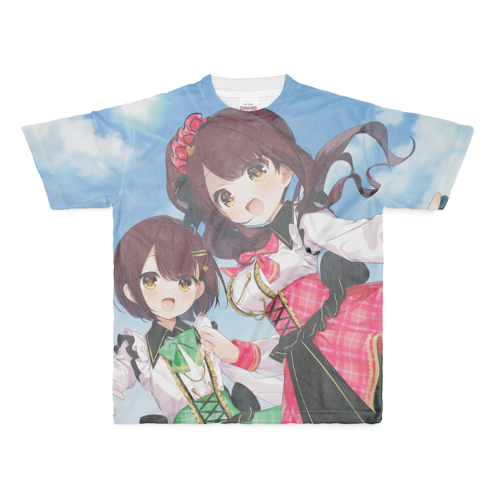フルグラフィックTシャツ - M - 正面印刷のみ