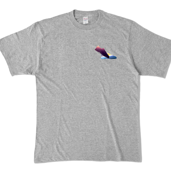 カラーTシャツ - XL - 杢グレー (濃色)|Color T-Shirt - XL - Mokume Gray (Dark)