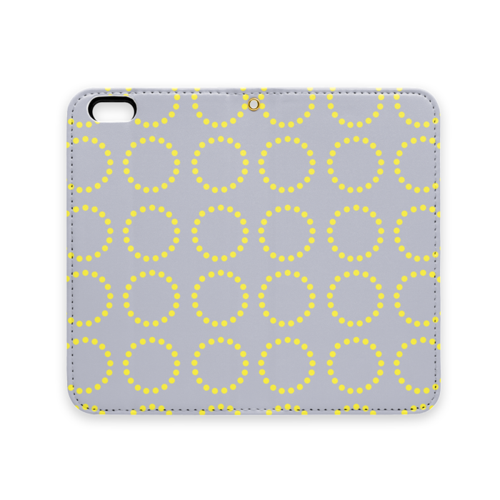 手帳型iPhoneケース(ベルトなし) - iPhone 6 / 6s - ストラップ穴 あり