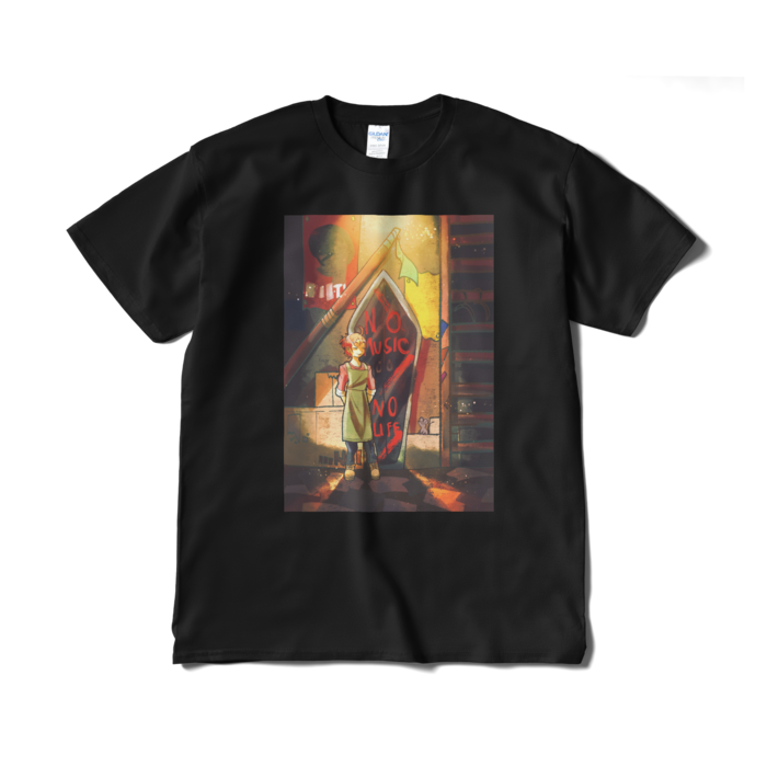 Tシャツ(短納期) - XL - ブラック
