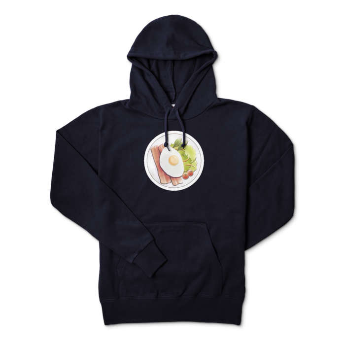 プルパーカー 紺色 M