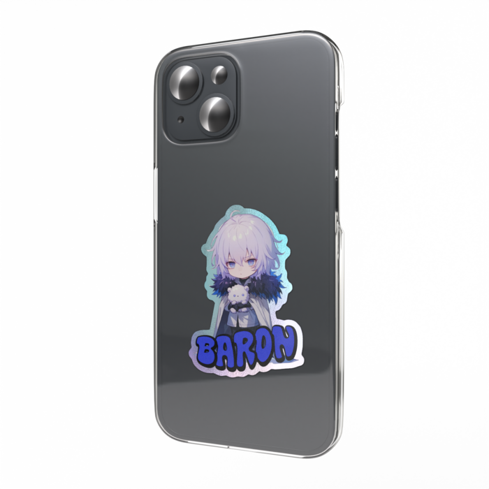 オーロラスマホステッカー - 縦