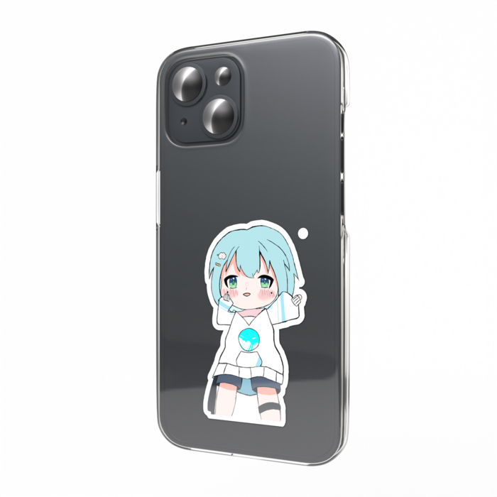 スマホステッカー - W55 × H91mm 以内　シ