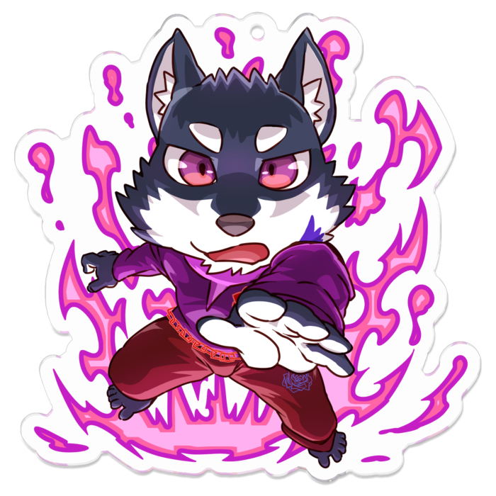 アクリルキーホルダー - 70 x 70 (mm)