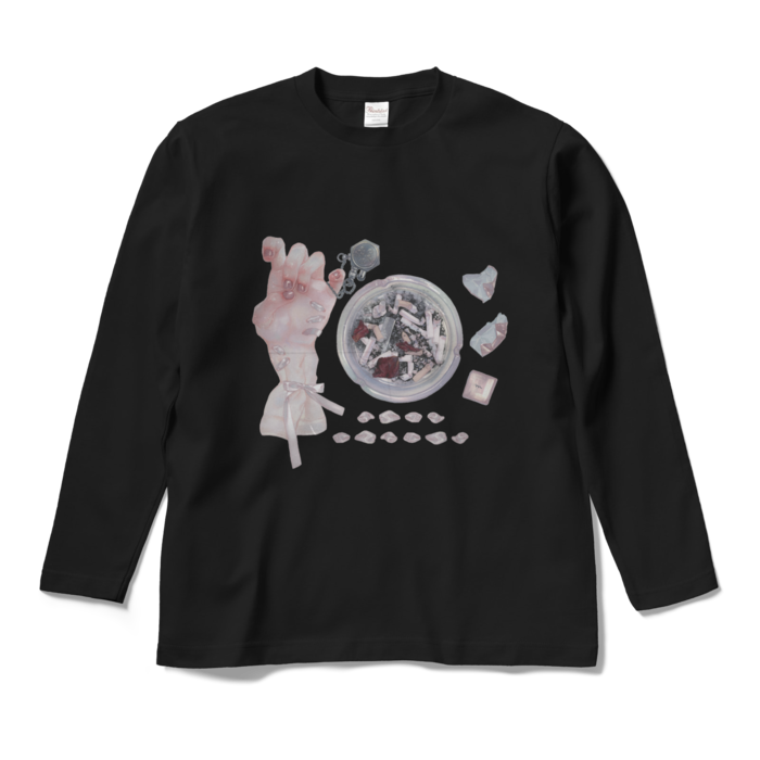 ロングスリーブTシャツ - M - ブラック