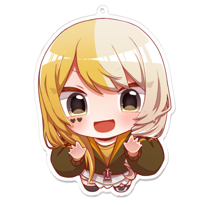 アクリルキーホルダー - 100 x 100 (mm)