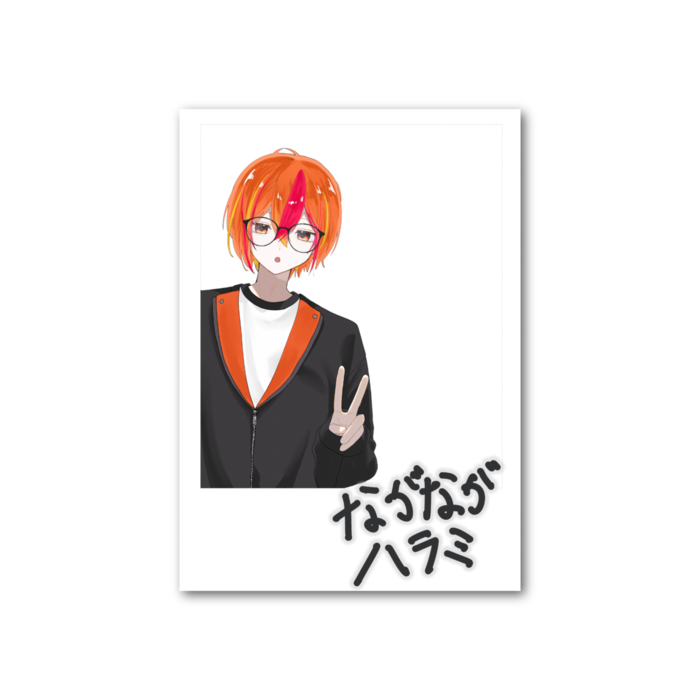 フォト風カード - 縦 - 片面