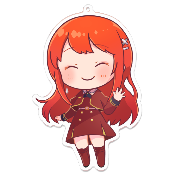 アクリルキーホルダー - 100 x 100 (mm)