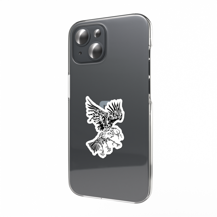 スマホステッカー - 黒