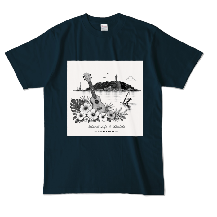 カラーTシャツ - L - ネイビー (濃色)