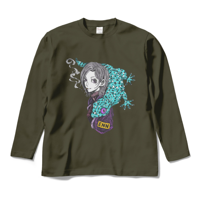ロングスリーブTシャツ - M - アーミーグリーン