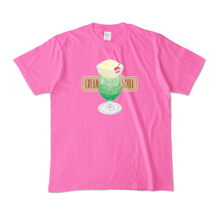 カラーTシャツ - M - ピンク (濃色)