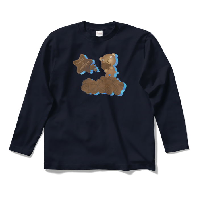 ロングスリーブTシャツ - S - ネイビー