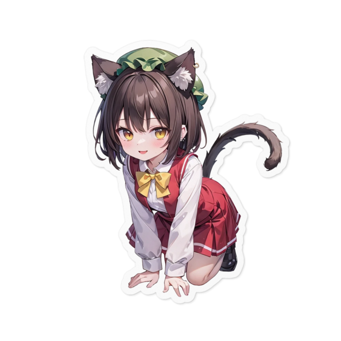 ステッカー - 100 x 100 (mm)