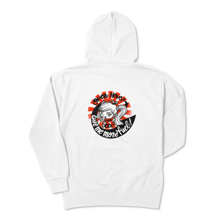 ジップパーカー - XL - ホワイト