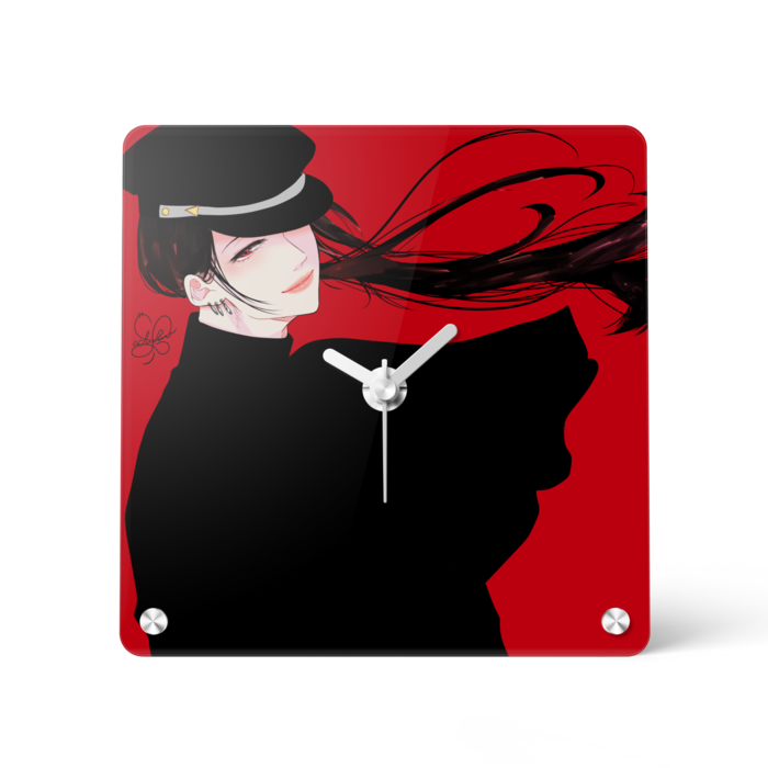 アクリル時計 - 150x150mm