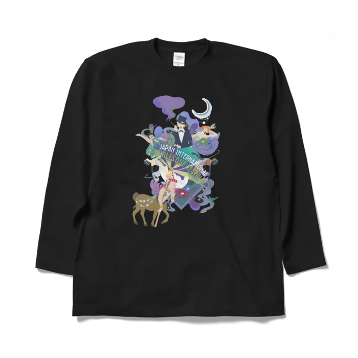 ロングスリーブTシャツ - XL - ブラック