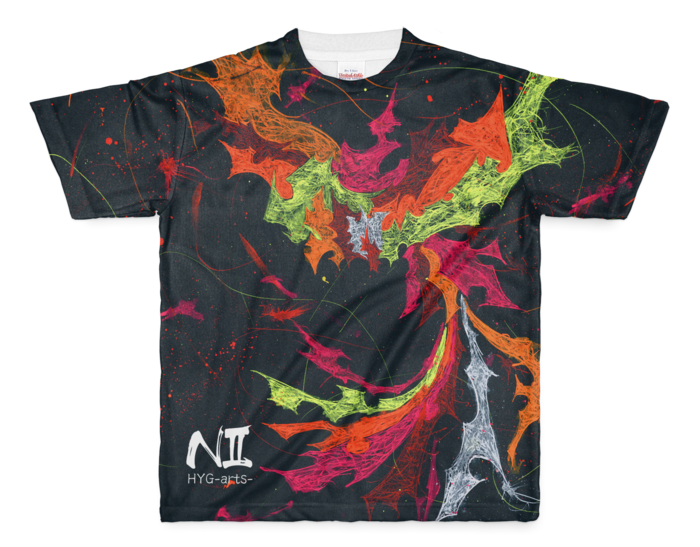 フルグラフィックTシャツ - M - 両面印刷