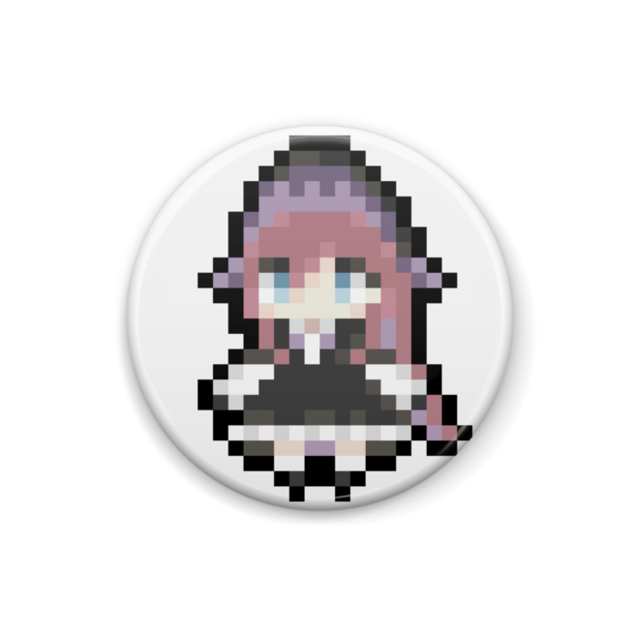 ちび魔女みく(のの字ピン) - 25mm