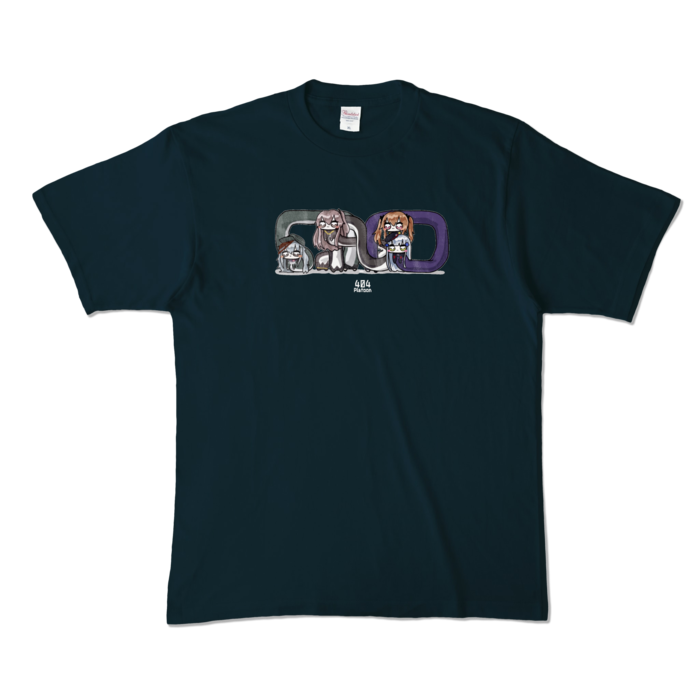 カラーTシャツ - XL - ネイビー