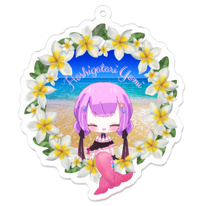 アクリルキーホルダー - 70 x 70 (mm)