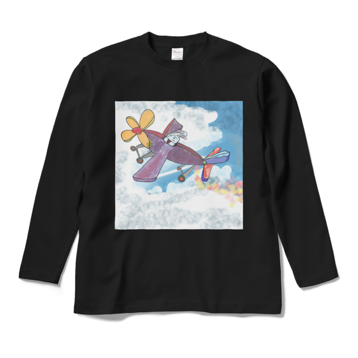 ロングスリーブTシャツ - M - ブラック