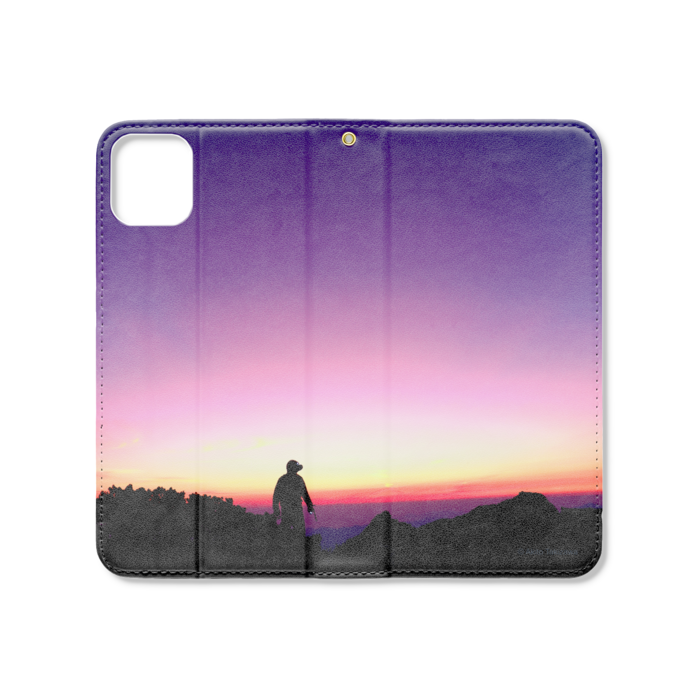 手帳型iPhoneケース（ベルトなし） - iPhone 11 Pro Max - ストラップ穴 あり