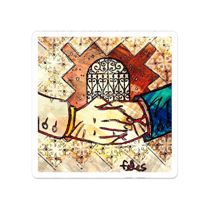 アクリルバッジ - 50 x 50 (mm)