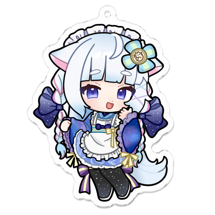 アクリルキーホルダー - 70 x 70 (mm)