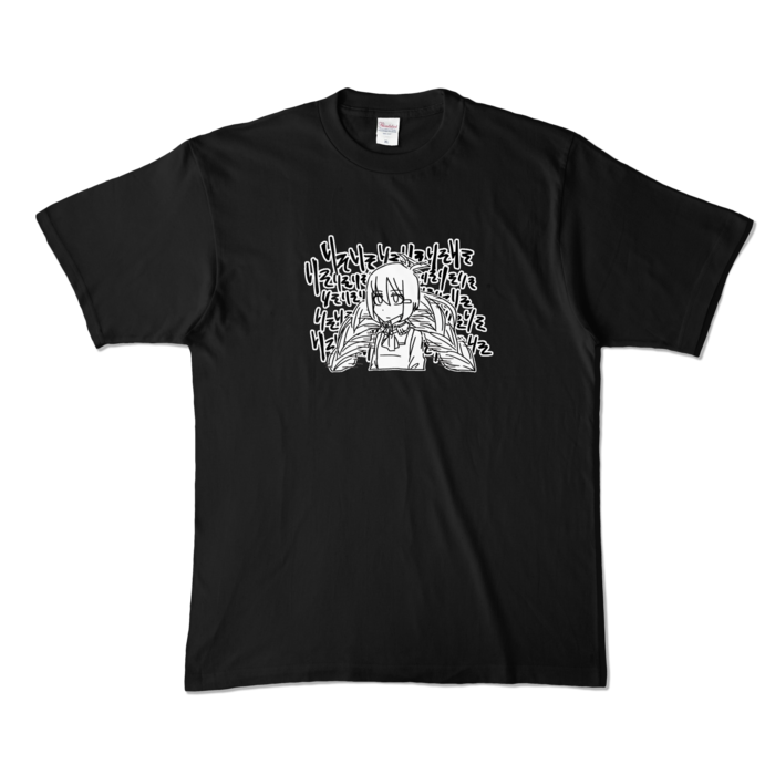 カラーTシャツ - XL - ブラック (濃色)