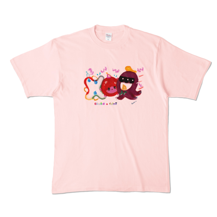 カラーTシャツ - XL - ライトピンク (淡色)