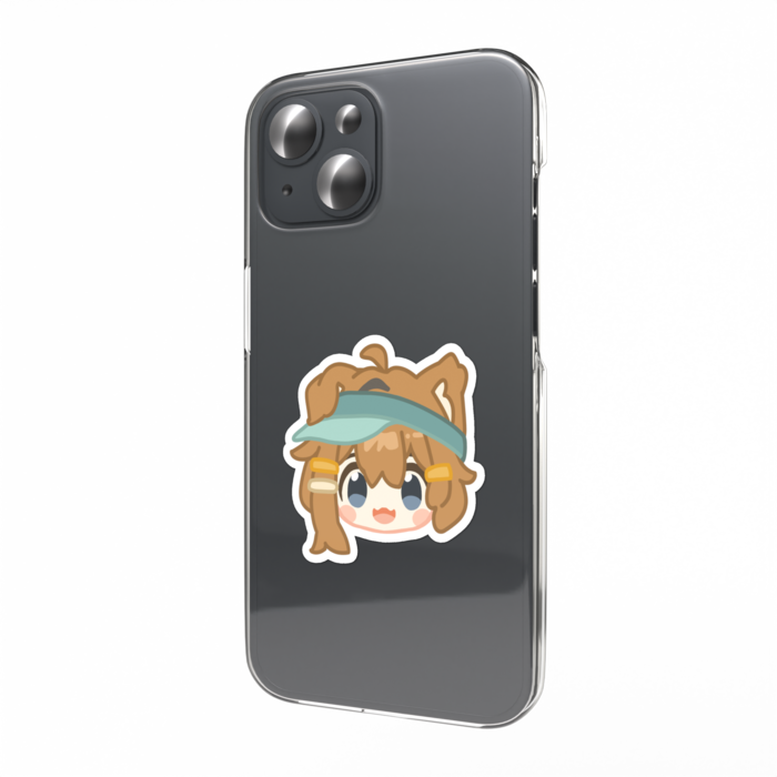 スマホステッカー - W55 × H91mm 以内【まめひなた①】