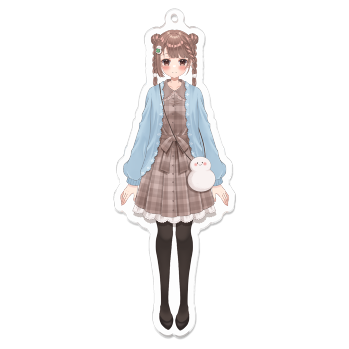 アクリルキーホルダー - 100 x 100 (mm)