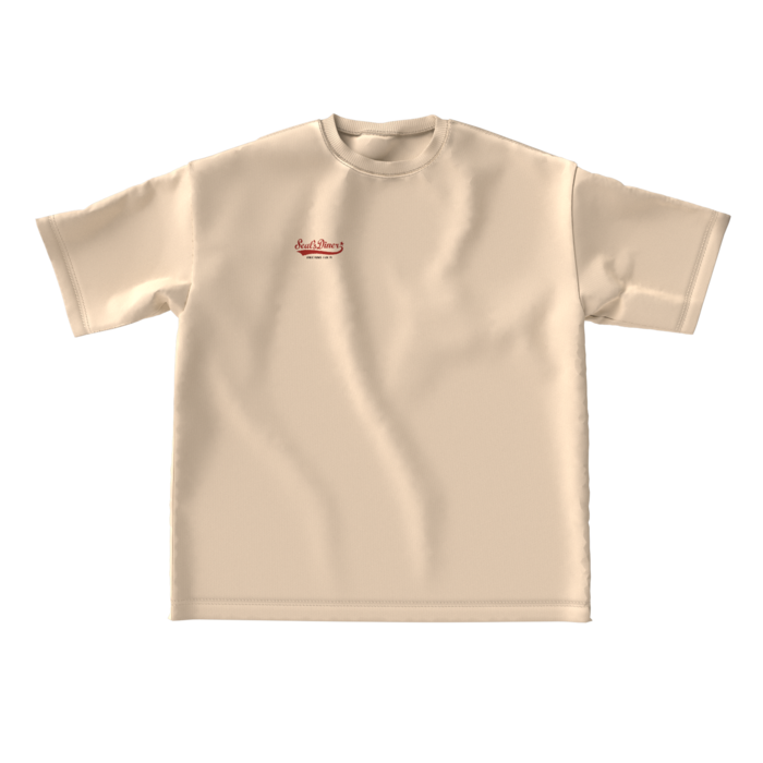 ビッグシルエットTシャツ - L - 両面