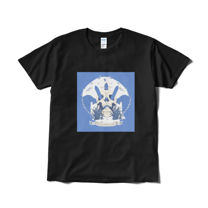 Tシャツ ブラック デザインA サイズL