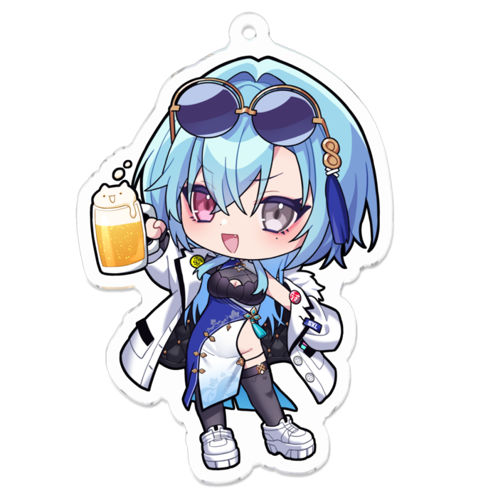 アクリルキーホルダー - 70 x 70 (mm)