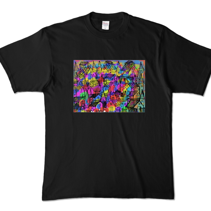 カラーTシャツ - XL - ブラック (濃色)