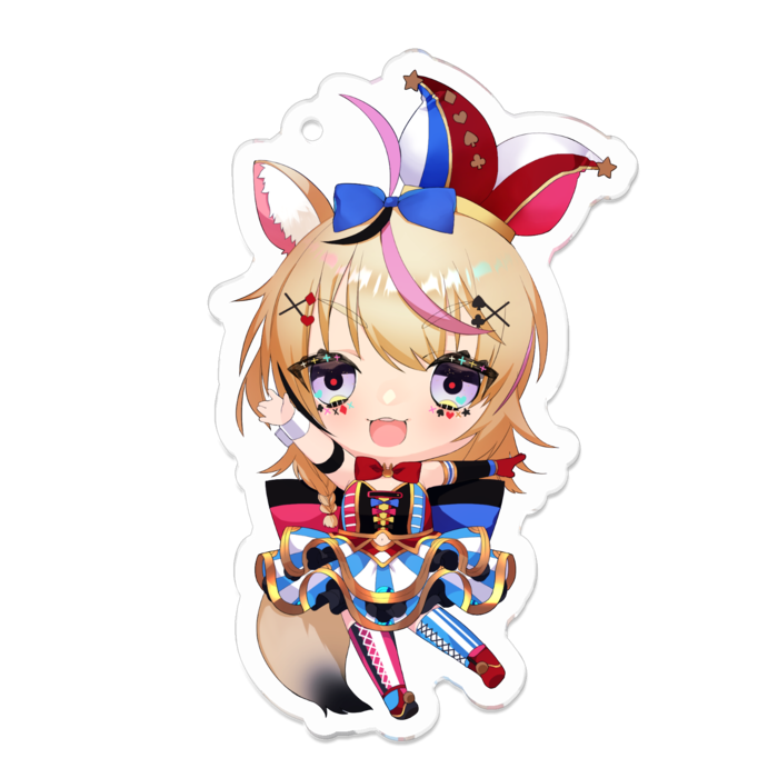 アクリルキーホルダー - 70 x 70 (mm)