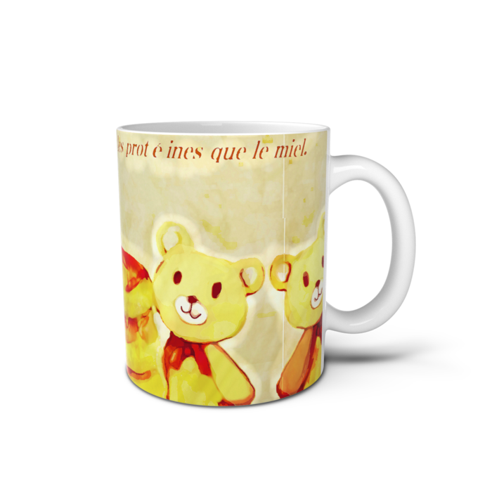 マグカップ - 直径 8 cm / 高さ 9.5 cm